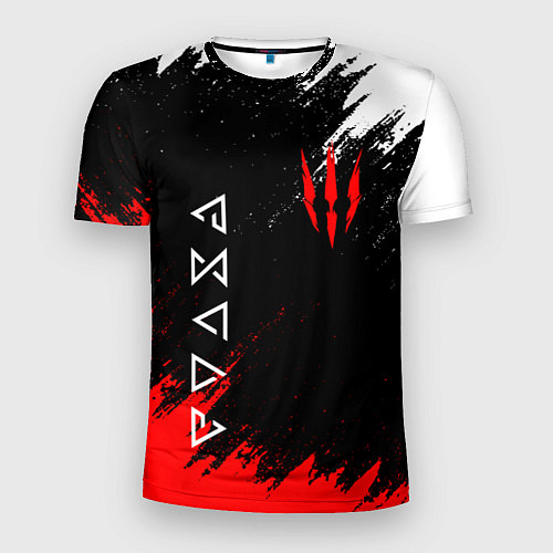 Мужская спорт-футболка The Witcher / 3D-принт – фото 1