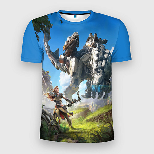 Мужская спорт-футболка HORIZON ZERO DAWN / 3D-принт – фото 1