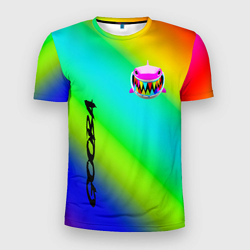 Мужская спорт-футболка 6IX9INE / 3D-принт – фото 1