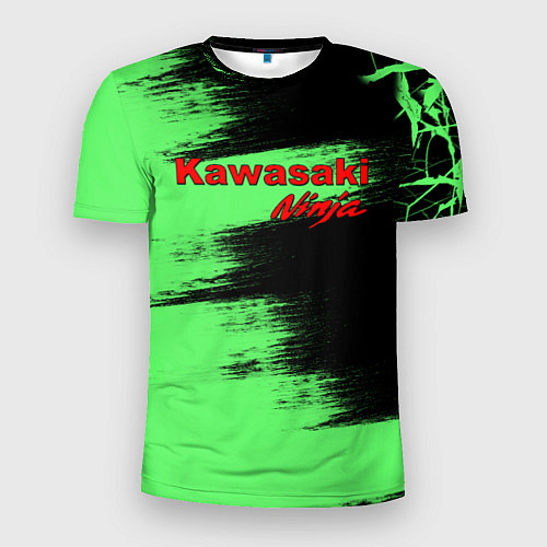 Мужская спорт-футболка Kawasaki / 3D-принт – фото 1