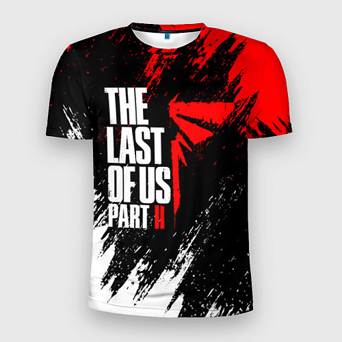Мужская спорт-футболка THE LAST OF US II / 3D-принт – фото 1