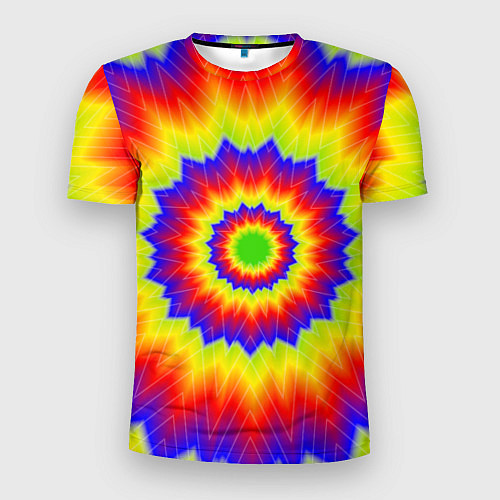 Мужская спорт-футболка Tie-Dye / 3D-принт – фото 1