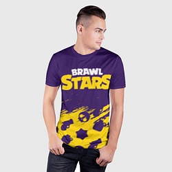 Футболка спортивная мужская BRAWL STARS БРАВЛ СТАРС, цвет: 3D-принт — фото 2