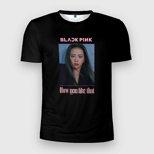 Мужская спорт-футболка BLACKPINK - Jisoo / 3D-принт – фото 1