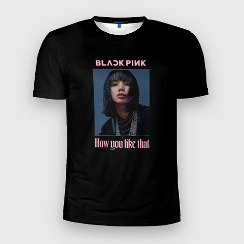 Мужская спорт-футболка BLACKPINK - Lisa / 3D-принт – фото 1