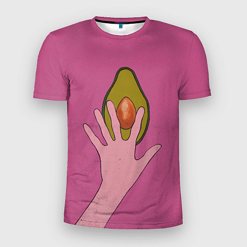 Мужская спорт-футболка Avocado / 3D-принт – фото 1