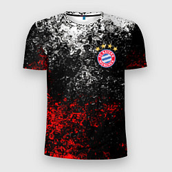 Футболка спортивная мужская BAYERN MUNCHEN, цвет: 3D-принт