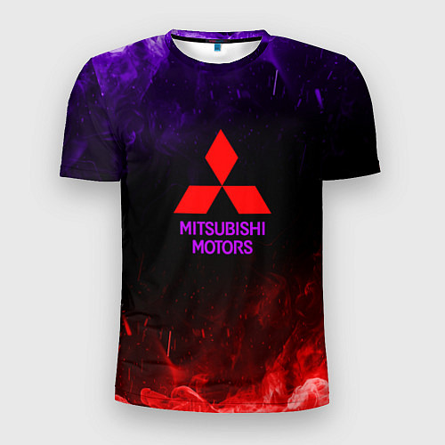 Мужская спорт-футболка Mitsubishi / 3D-принт – фото 1