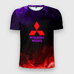 Футболка спортивная мужская Mitsubishi, цвет: 3D-принт
