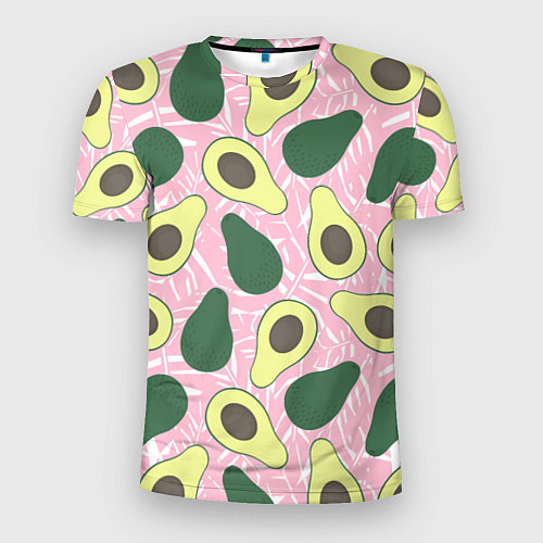 Мужская спорт-футболка Avocado / 3D-принт – фото 1