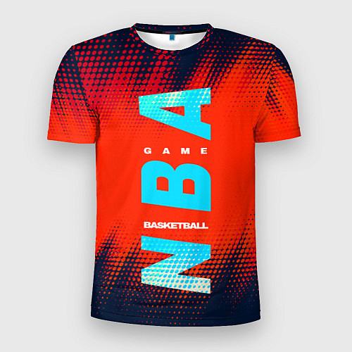 Мужская спорт-футболка NBA / 3D-принт – фото 1