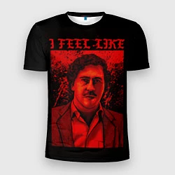 Мужская спорт-футболка I feel Like Escobar