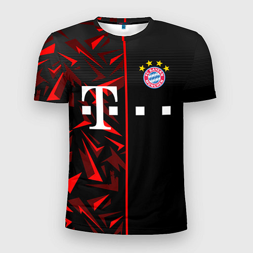 Мужская спорт-футболка FC Bayern Munchen Форма / 3D-принт – фото 1