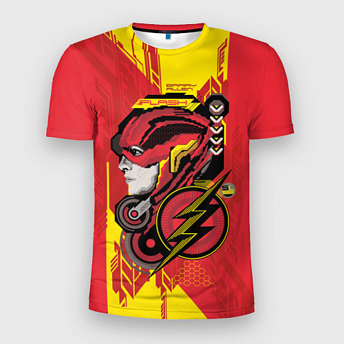 Мужская спорт-футболка The Flash / 3D-принт – фото 1