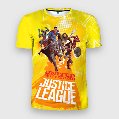 Мужская спорт-футболка Justice League / 3D-принт – фото 1