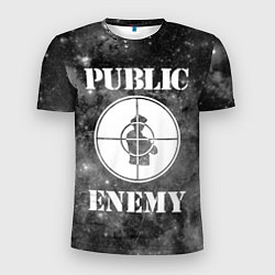 Мужская спорт-футболка PUBLIC ENEMY