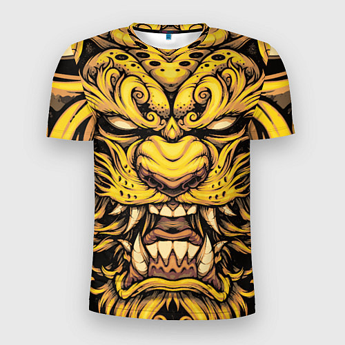 Мужская спорт-футболка Тигровая маска Ханья / 3D-принт – фото 1