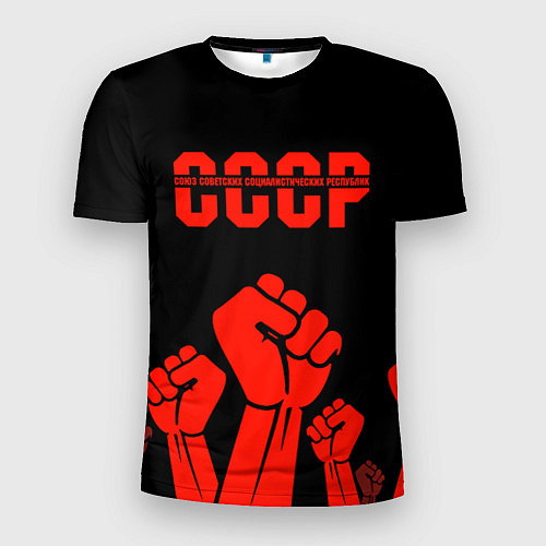 Мужская спорт-футболка СССР / 3D-принт – фото 1