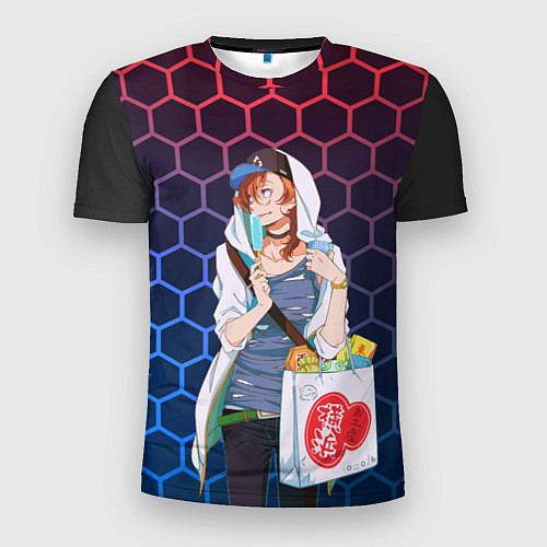 Мужская спорт-футболка Чуя Накахара / 3D-принт – фото 1