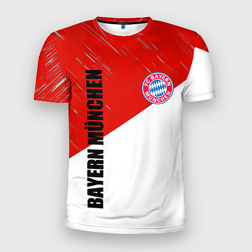 Мужская спорт-футболка Бавария / 3D-принт – фото 1