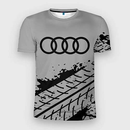 Мужская спорт-футболка AUDI АУДИ / 3D-принт – фото 1