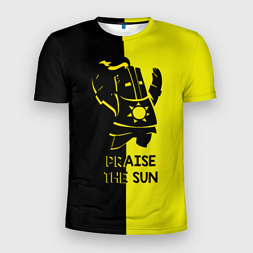 Мужская спорт-футболка Praise the sun / 3D-принт – фото 1