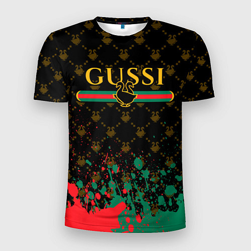 Мужская спорт-футболка GUSSI ГУСИ / 3D-принт – фото 1