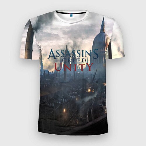 Мужская спорт-футболка Assassin’s Creed Unity / 3D-принт – фото 1