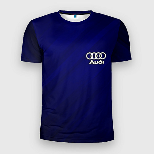 Мужская спорт-футболка AUDI / 3D-принт – фото 1