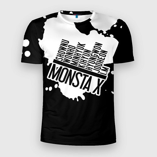 Мужская спорт-футболка Monsta X / 3D-принт – фото 1