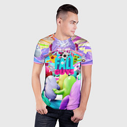 Футболка спортивная мужская FALL GAYS, цвет: 3D-принт — фото 2