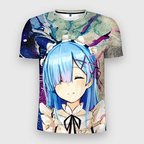 Мужская спорт-футболка Re: Zero Жизнь с нуля / 3D-принт – фото 1