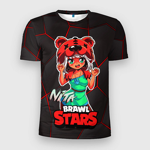 Мужская спорт-футболка Nita Brawl Stars / 3D-принт – фото 1