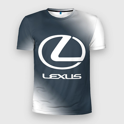 Мужская спорт-футболка LEXUS ЛЕКСУС / 3D-принт – фото 1