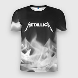 Футболка спортивная мужская METALLICA МЕТАЛЛИКА, цвет: 3D-принт