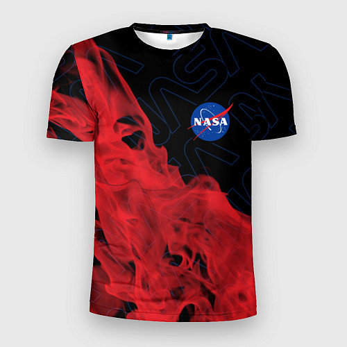 Мужская спорт-футболка NASA НАСА / 3D-принт – фото 1