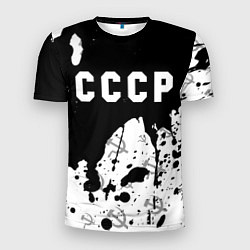 Мужская спорт-футболка СССР USSR