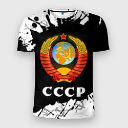 Мужская спорт-футболка СССР USSR