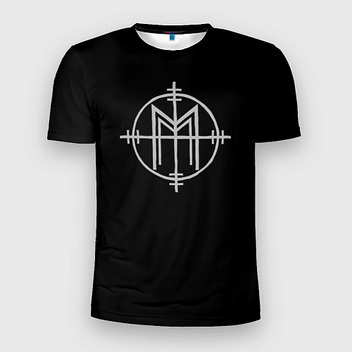 Мужская спорт-футболка Marilyn Manson / 3D-принт – фото 1