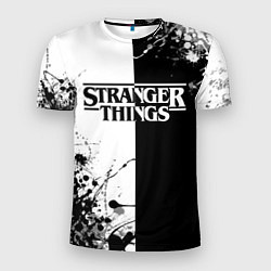 Футболка спортивная мужская Stranger Things, цвет: 3D-принт