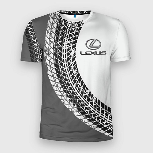 Мужская спорт-футболка LEXUS SPORT / 3D-принт – фото 1