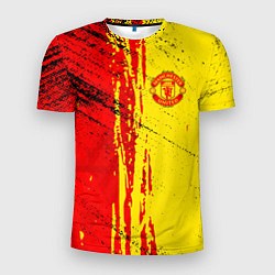 Футболка спортивная мужская Manchester United Дьяволы, цвет: 3D-принт