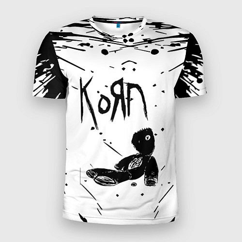 Мужская спорт-футболка Korn / 3D-принт – фото 1