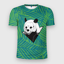Мужская спорт-футболка Панда нежить