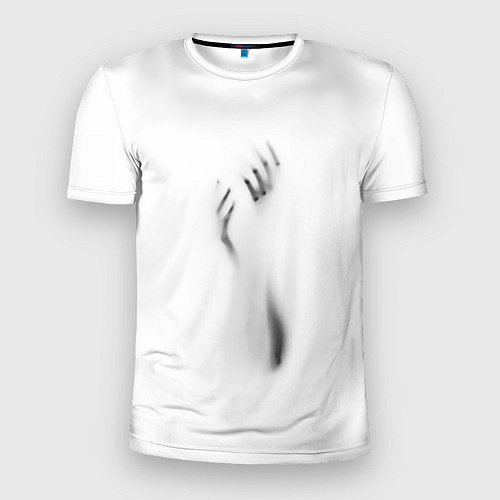 Мужская спорт-футболка Руки за стеклом / 3D-принт – фото 1