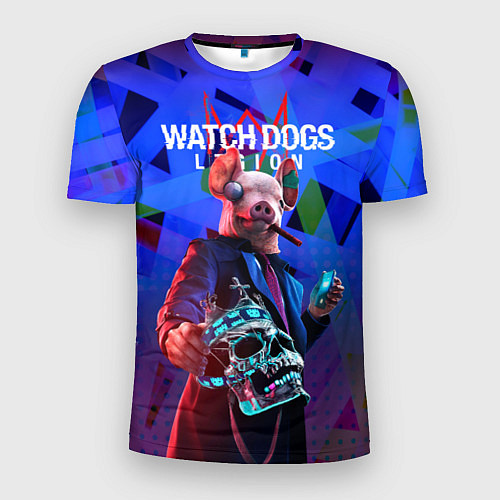 Мужская спорт-футболка Watch Dogs: Legion / 3D-принт – фото 1