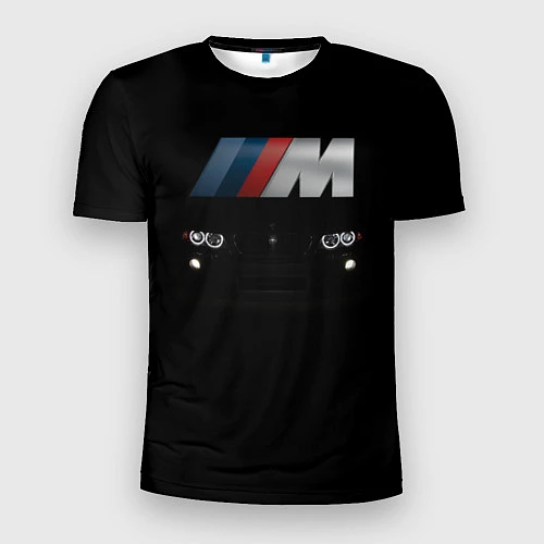 Мужская спорт-футболка BMW M / 3D-принт – фото 1