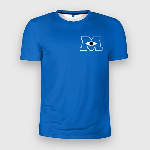 Мужская спорт-футболка Университет Монстров / 3D-принт – фото 1