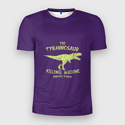 Футболка спортивная мужская Тираннозавр, цвет: 3D-принт