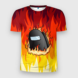 Мужская спорт-футболка Among Us Fire Z